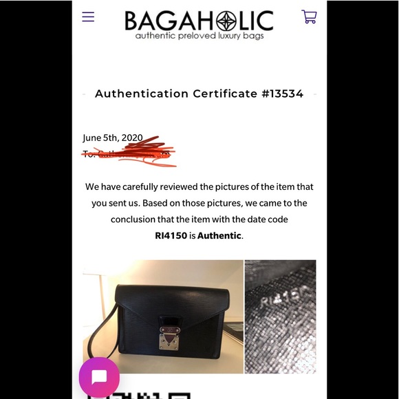 🖤 Authentic Louis Vuitton Clutch Epi Leather Clutch Thames 🖤 - Picture 9 of 10